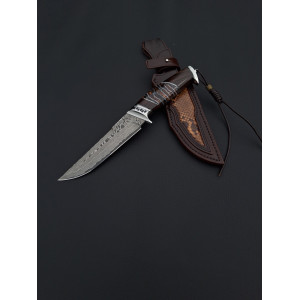 КРИЛАТИЙ ніж ручної роботи майстра Aleksandr Kasinec, сталь CPM® 121 REX ™ в ламінаті, 67 HRC. Photo 3